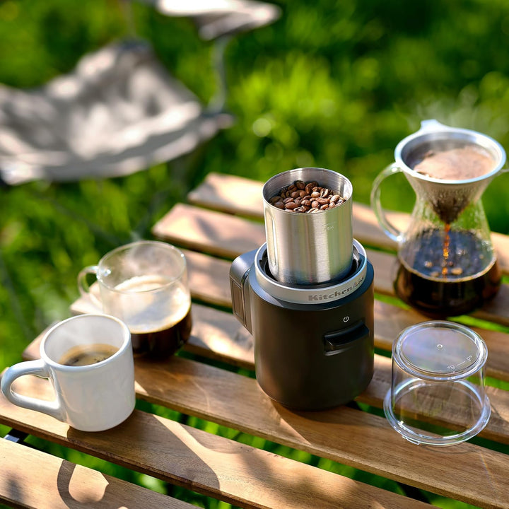 KitchenAid Kaffeemühle | KitchenAid Go | Kabellose Kaffeemühle für frisch gemahlenen Kaffee für unte