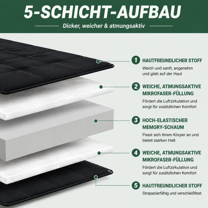 Futon Matratze 137x203cm Klappmatratze - 10cm dick Japanische Klappmatratze, Futon Gästebett, Bodenm