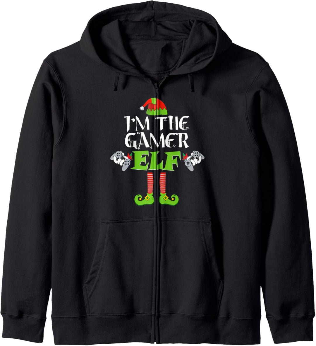 I'm The Gamer Elf Gaming Christmas Funny Matching Lover Gift Kapuzenjacke