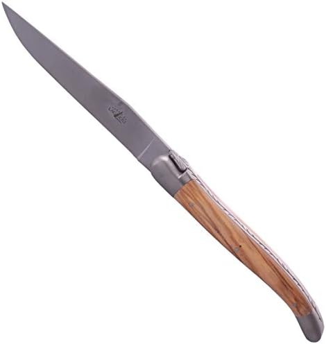Forge de Laguiole 6er Set Steakmesser, Olivenholz, rostfrei