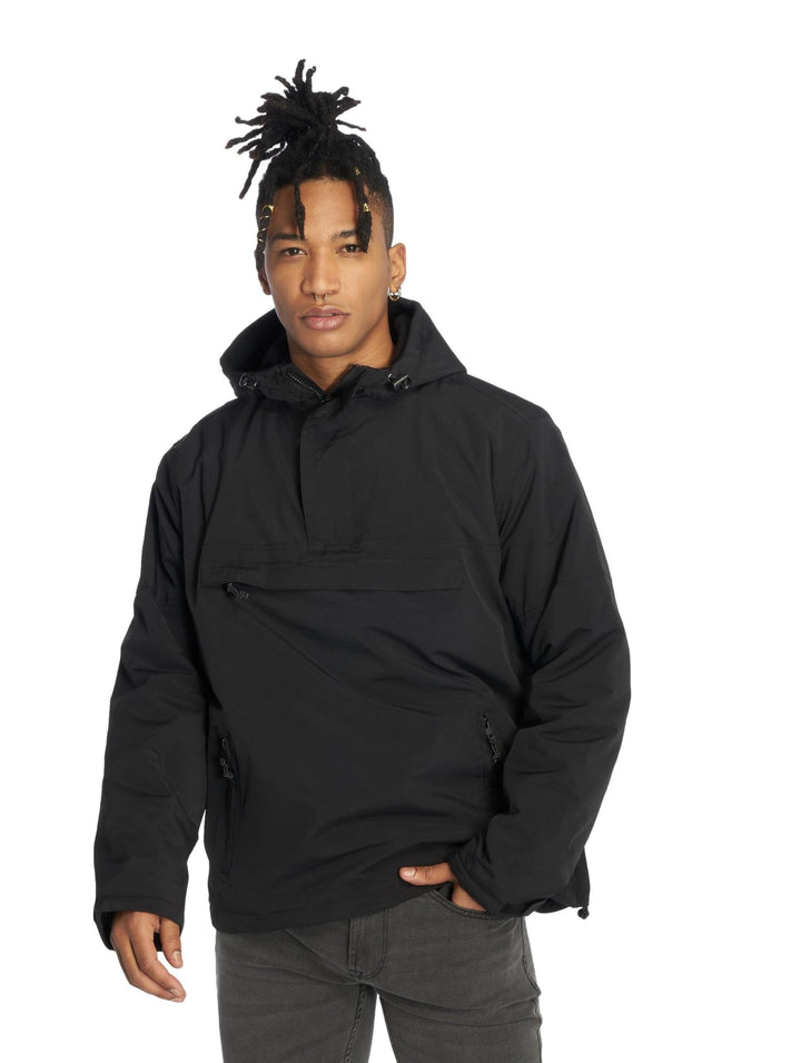 Brandit Windbreaker, Viele Farben, Grössen S bis 5XL S Schwarz, S Schwarz