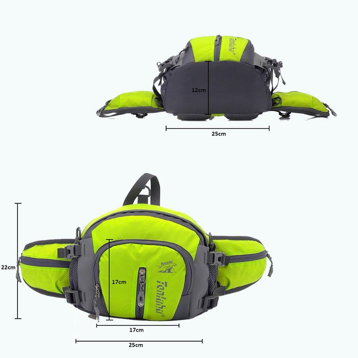 multifunktionale Militärstil Canvas-Pack Gürteltasche Wasser Widerstand Fanny Packungen mit Flaschen