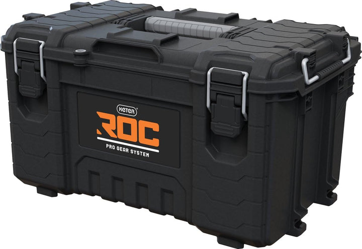 Keter ROC Pro Gear Werkzeugkoffer, robust, Schwarz/Grau