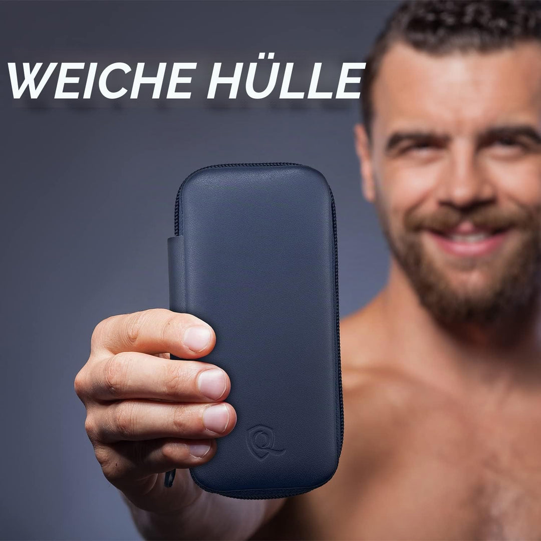 marQus Maniküre Set Herren und Damen 7 Teile mit Nagelzange Solingen Made in Germany für Hand- und F