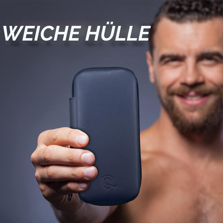 marQus Maniküre Set Herren und Damen 7 Teile mit Nagelzange Solingen Made in Germany für Hand- und F