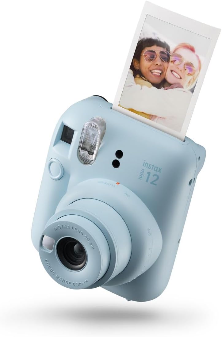 INSTAX Mini 12 Sofortbildkamera Pastel-Blue Pastel-Blue Kamera, Pastel-Blue Kamera