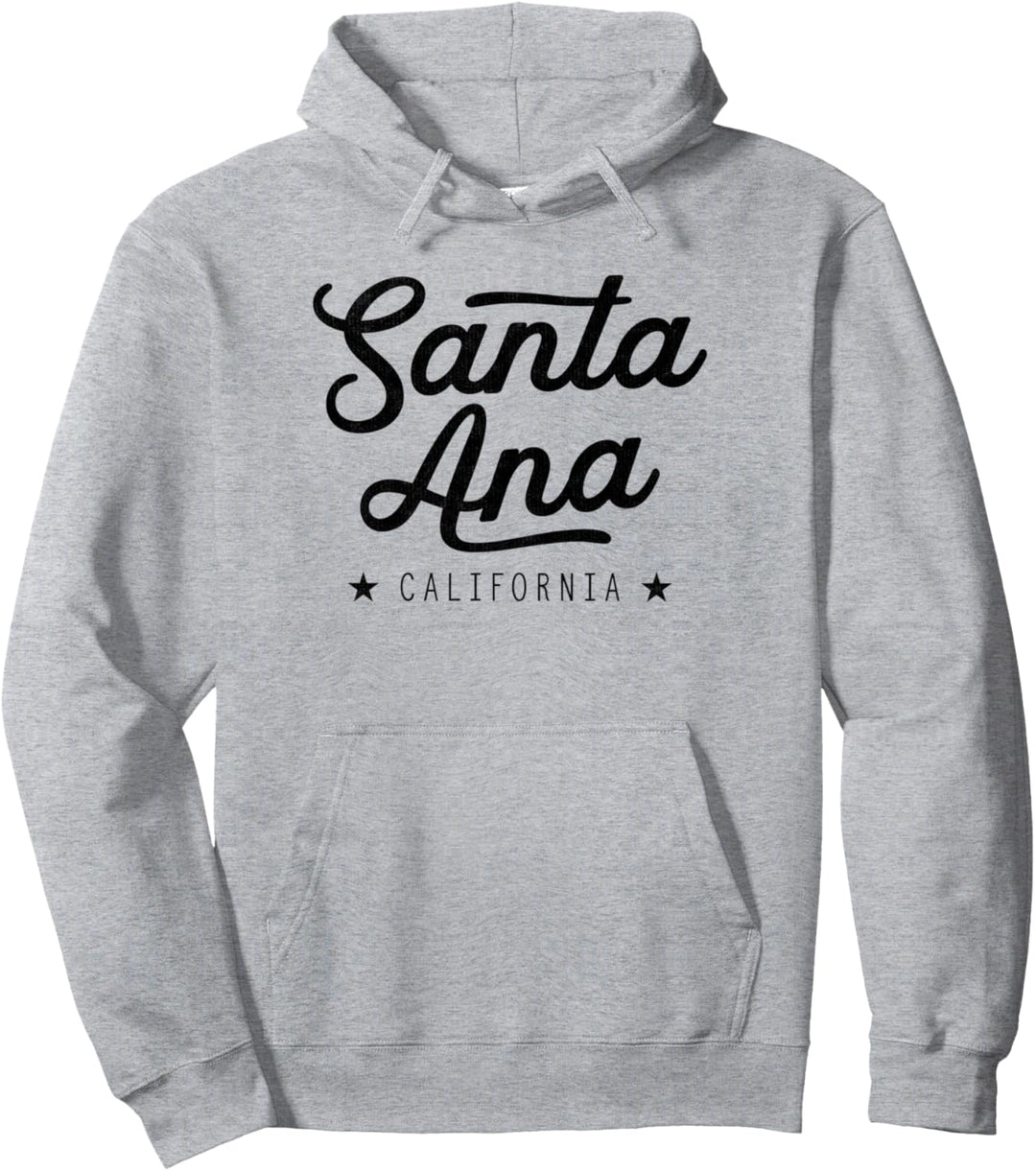 Classic Retro Vintage Santa Ana California USA Souvenir Pullover Hoodie