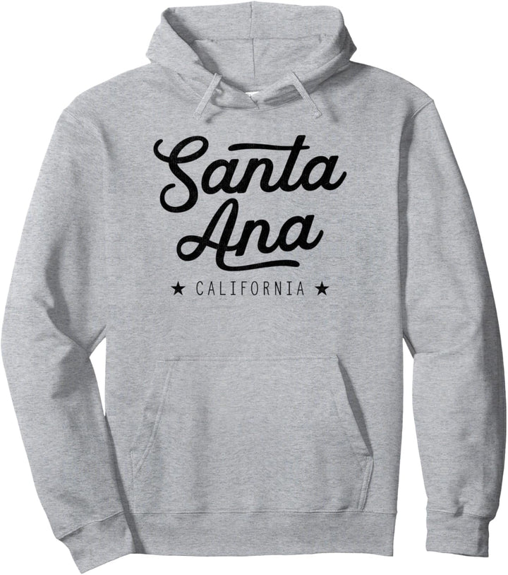 Classic Retro Vintage Santa Ana California USA Souvenir Pullover Hoodie