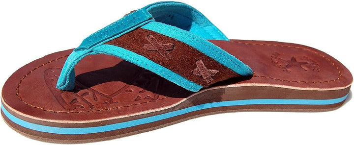 Seestern Sportswear Jungen Jugendliche Leder Zehentrenner Zehensandale Sandalen Gr.36-42/2160 39 EU