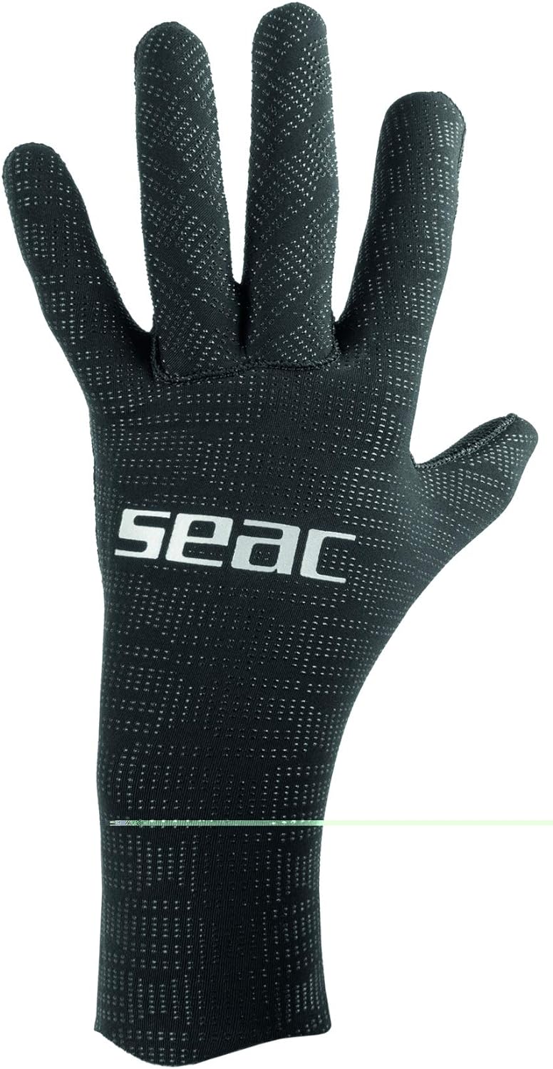 Seac Ultraflex Ultra-elastische 2 mm Neoprenhandschuhe für Tauchen und Unterwasser-Speerfischen, rut