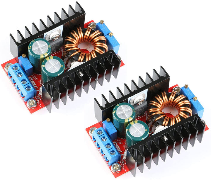 TECNOIOT 2 STÜCKE DC-DC 9-35 V bis 1-35 V 80 W Step Up Down Buck Boost Converter Netzteilmodul