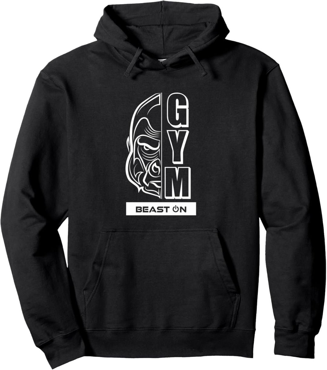 Gym Gorilla Kopf Gym Workout Fitness Training Bodybuilding Pullover Hoodie