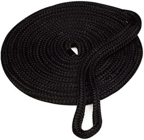 FreeTec 4 TLG Bootsseil Boot Fenderleine Nylon Dockline Festmacherleine Fenderseil mit Auge 16mm Dur