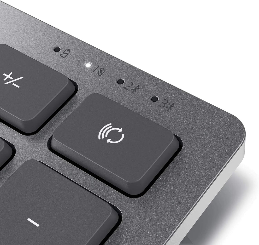 Dell KM7120W Kabelloses Bluetooth-Tastatur- und Maus-Set mit Mehreren Geräten, italienisches QWERTY,