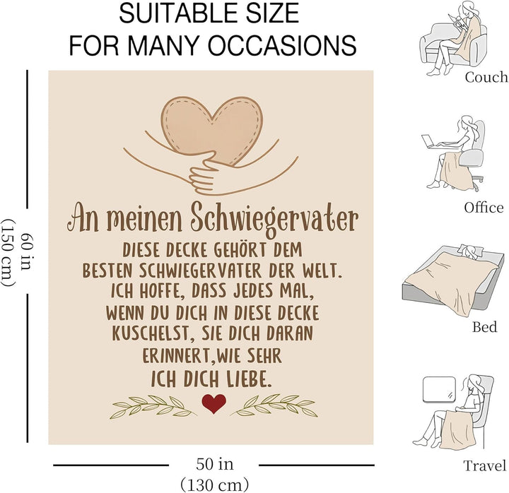 Amorea An Meinen Schwiegervater Ich hoffe DASS jedes Mal wenn du Dich in Diese Decke kuschelst sie D