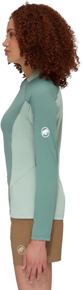 Mammut Damen Funktionsshirt Aenergy Dark Jade-jade L, Dark Jade-jade L