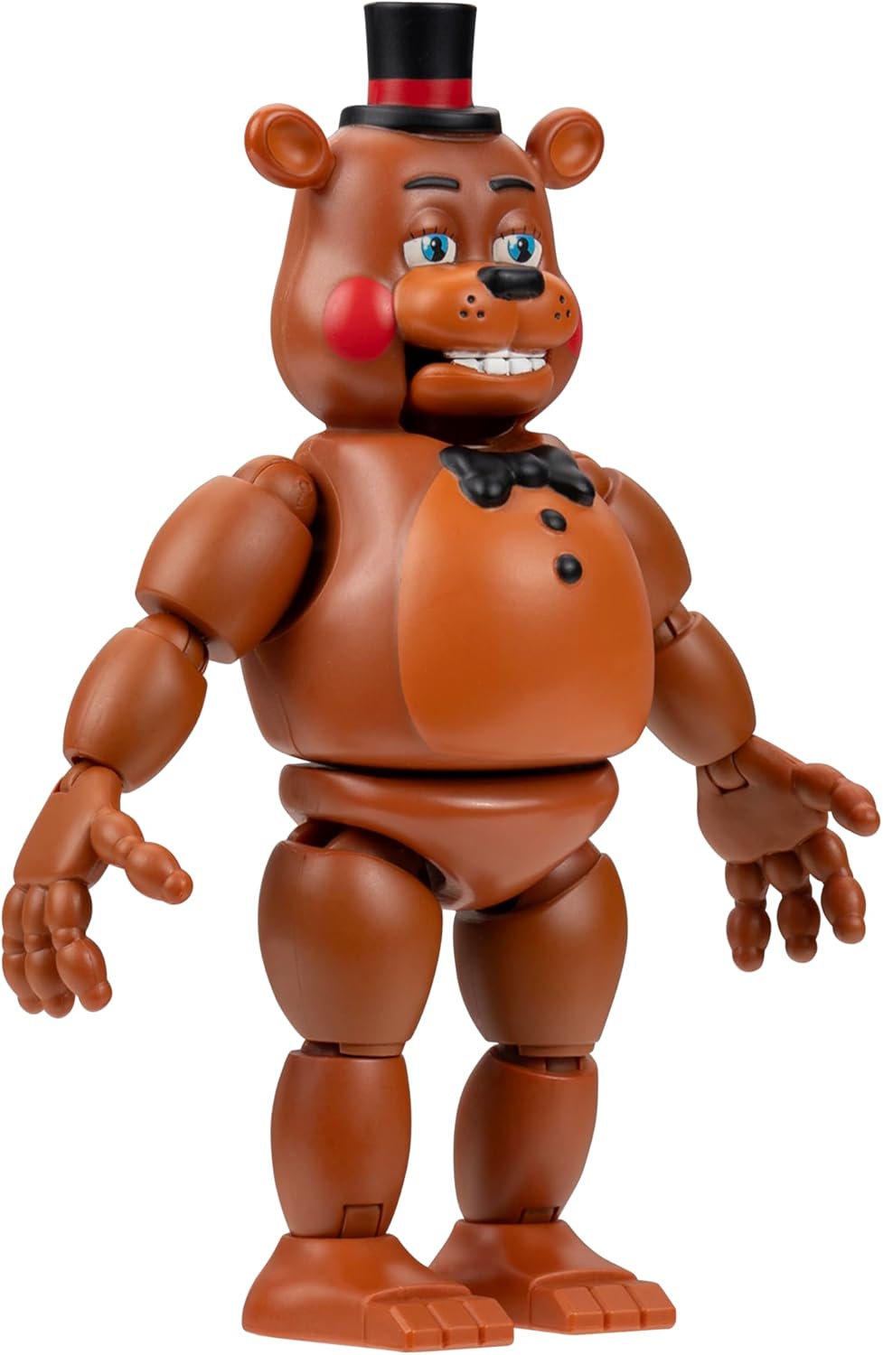 Five Nights at Freddy’s FNF0002 - Toy Freddy - 12,5 cm - bewegliche Figur mit Schreckfunktion und Au