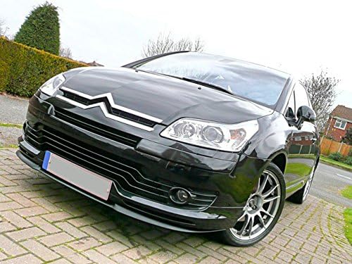 Cup Front Spoiler Lippe Schürze Ansatz ABS Lackierbar Schwarz