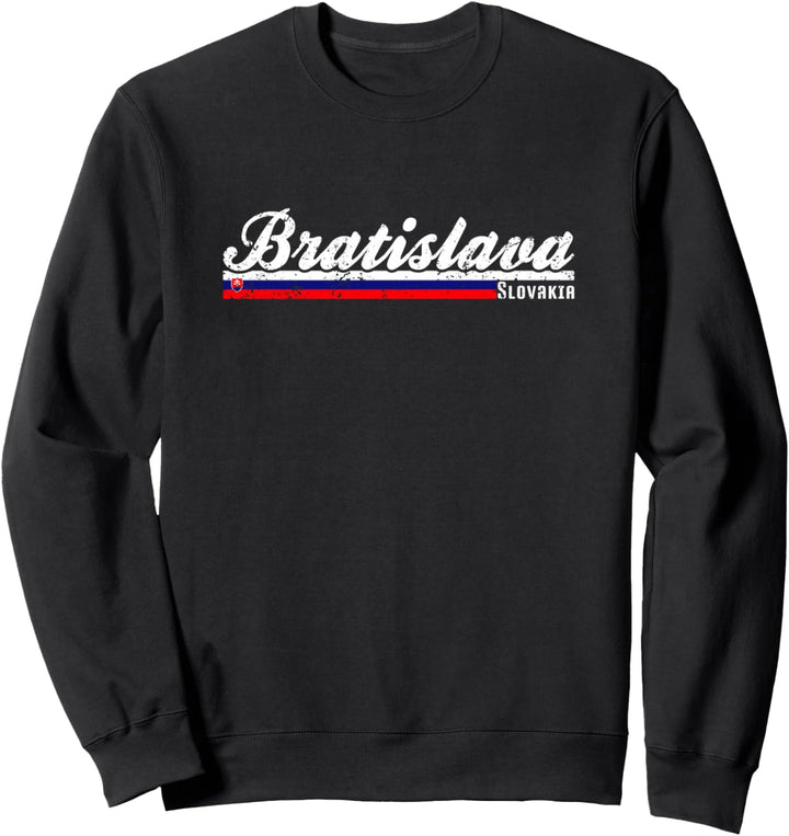 Bratislava Slovakia Slowakei Slowakische Flagge Slowake Sweatshirt