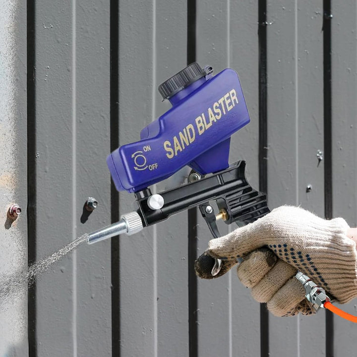 Portable Sandblasting Machine, Handheld Power Sander Tool, Rust Removal Equipment for Metal Paint Re