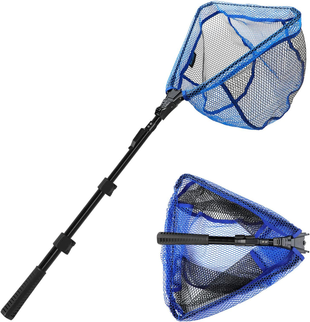 Kescher Angeln, Unterfangskescher Angelkescher Fischkescher Langlebiges Nylonnetz Angelzubehör für E