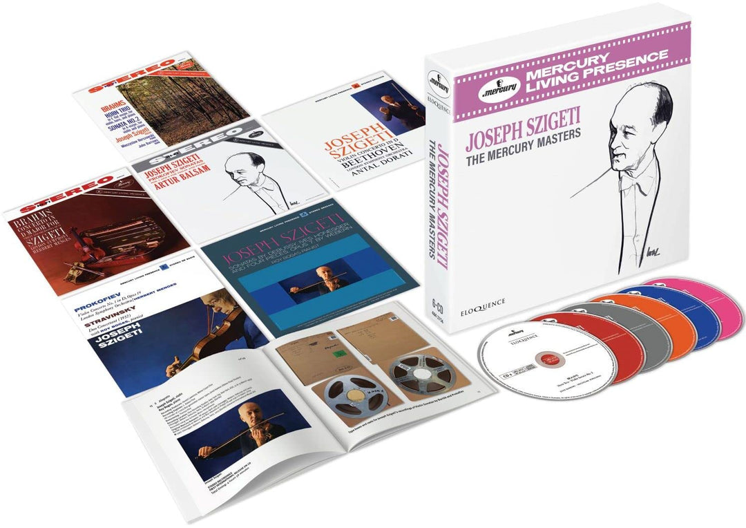 Joseph Szigeti: the Mercury Masters, Audio-CD