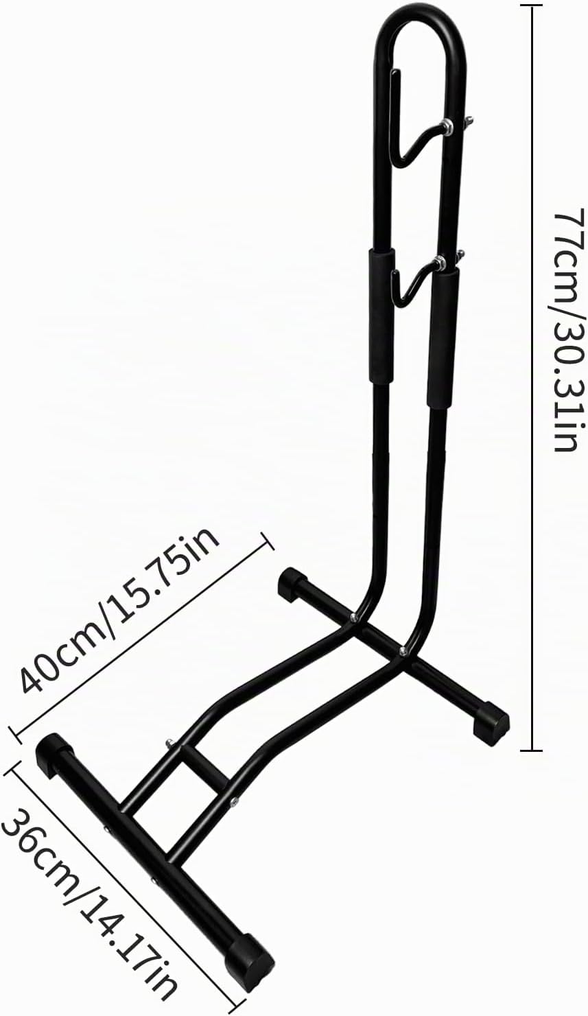 Fahrrad, Fahrradständer, Vertikaler Fahrradhalterung für die Garage, Abnehmbar Reparaturständer, Pla
