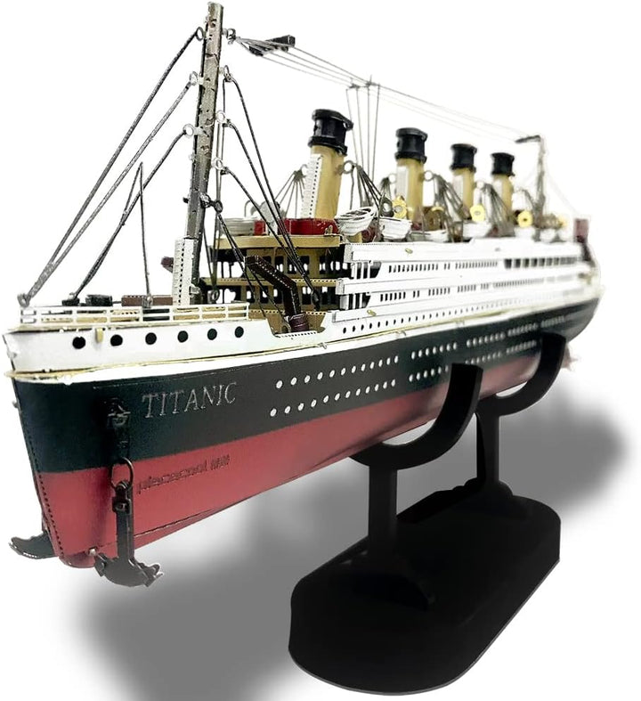 Piececool 3D Puzzle Metall, Titanic für Modellbausatz Erwachsene, 3D-Puzzles zu Bauen, BAU, Bastel-K