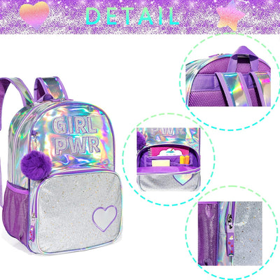 HTgroce Rucksack Mädchen Durchsichtig Rucksack Transparent Plastic schultascheTransparent Waterproof
