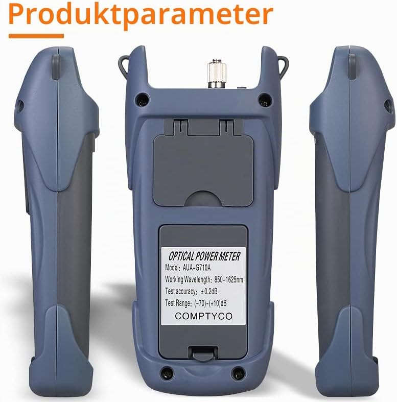 Guakiili FTTH Faser Optisches Leistungsmessgerät Faser Optisches Kabel Tester 70dBm ~ + 10dBm Arbeit