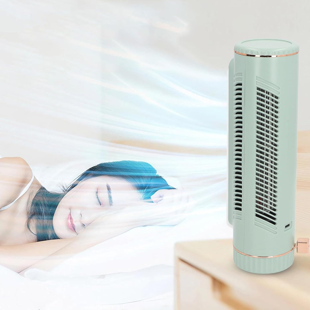 Yunir Turmventilator, Turmventilator für Schlafzimmer mit 3 Geschwindigkeiten, Leise, Tischventilato