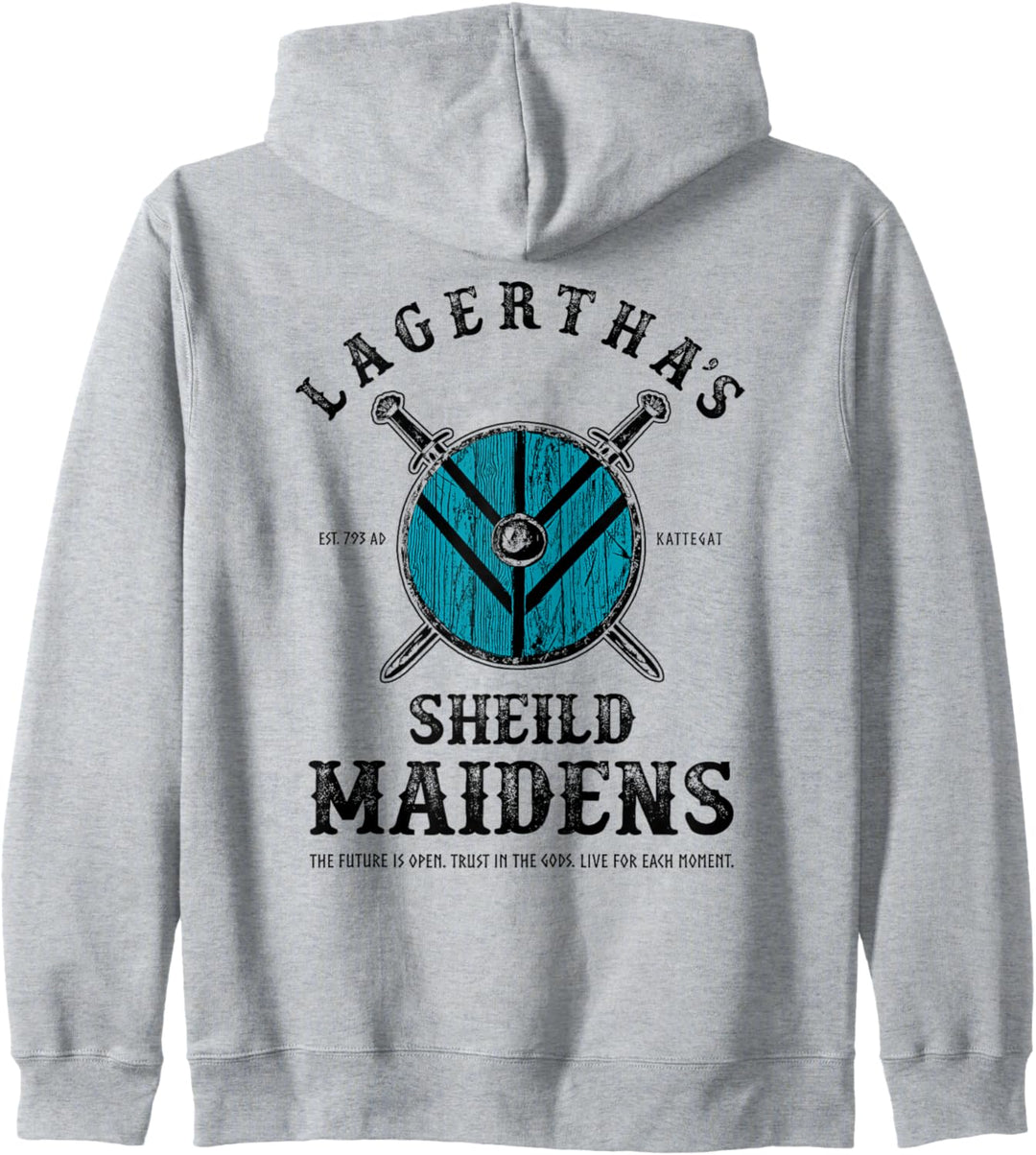Lagertha's Shield Maidens - Wikinger Schildmaid Kapuzenjacke