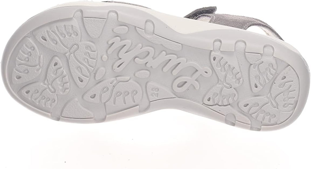 Lurchi Mädchen Fiori Sandale 31 EU Grau, 31 EU Grau