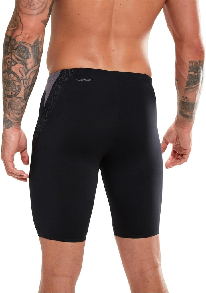 Speedo Herren Hyper Boom Splice II Badehose 32 Schwarz/Dove Grau, 32 Schwarz/Dove Grau