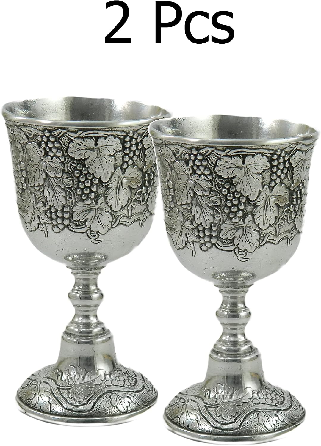 Cavagnini Italien - nein. 2 - Zinnbecher - elegante Handarbeit - alte Tradition