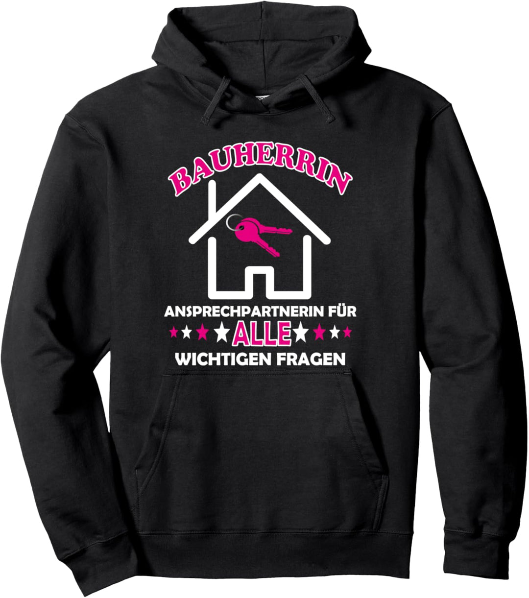 Bauherrin Haus für angehende Hausbesitzerin Pullover Hoodie