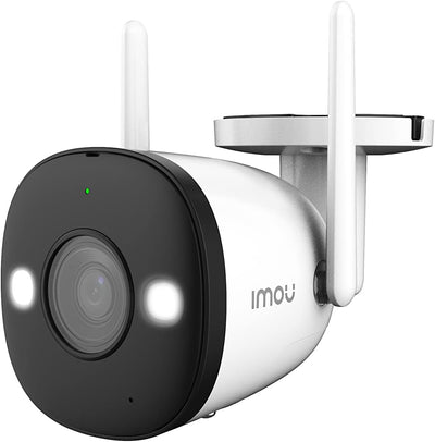 Imou Bullet 2 2MP - Outdoor Bullet Camera, Full HD 1080P with Full Colour Nightvision, Built In Spot