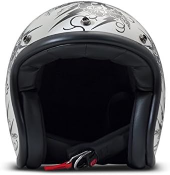 DMD Jethelm Motorrad Vintage Thunderstruck, mehrfarbig, Grösse S