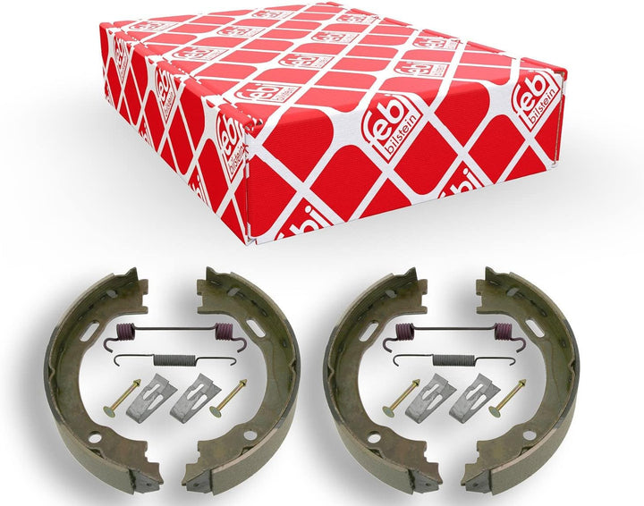 febi bilstein 23197 Bremsbackensatz für Feststellbremse, mit Anbaumaterial , 1 Stück