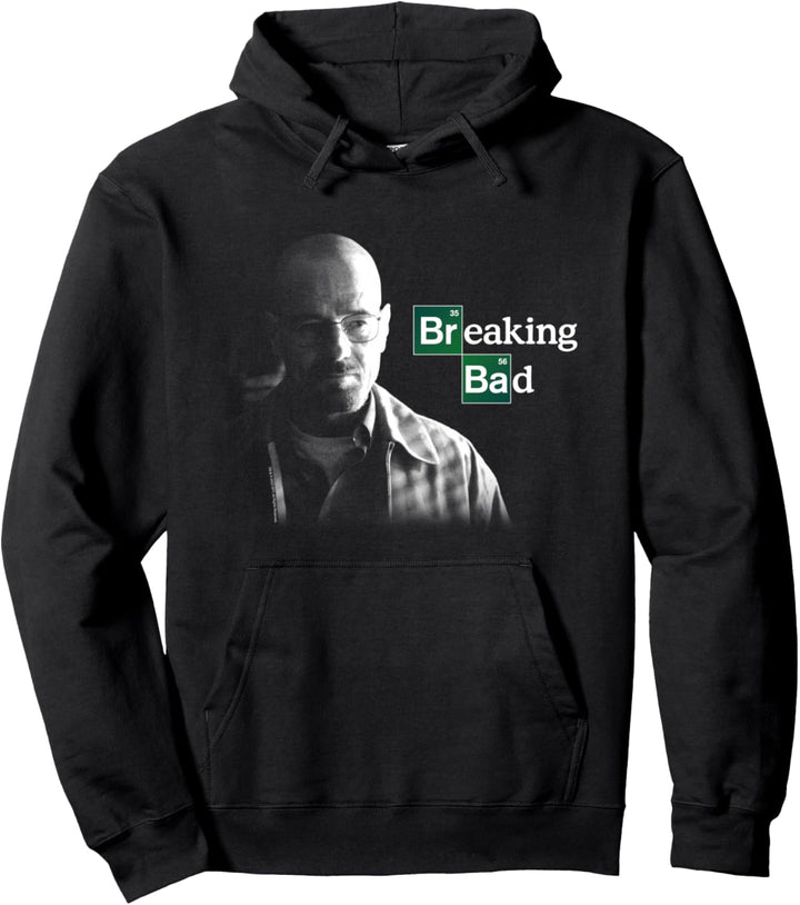 Breaking Bad Walter White mit Logo Pullover Hoodie