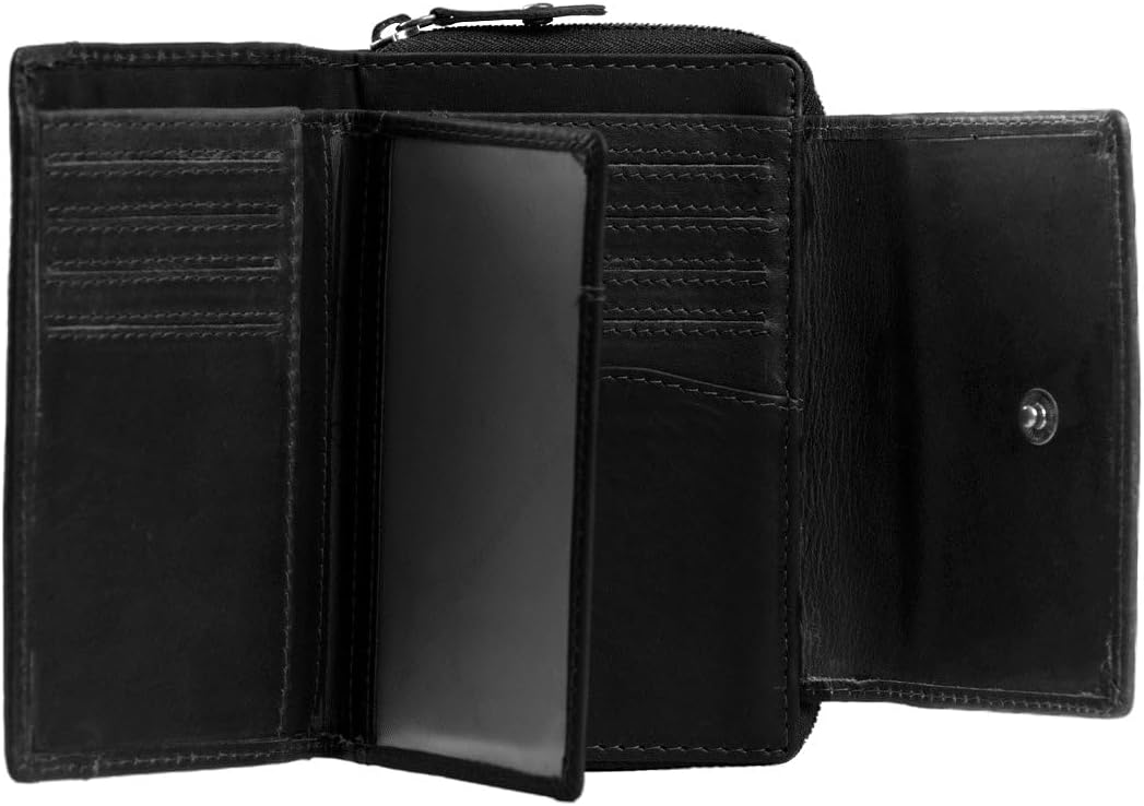 The Chesterfield Brand Ascot - Geldbörse 15cc 14 cm RFID Black Schwarz, Schwarz