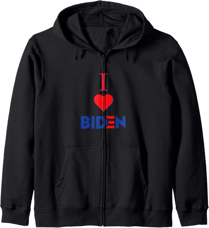 I Love Biden Vote My President 2020 Campaign Heart Joe Biden Kapuzenjacke