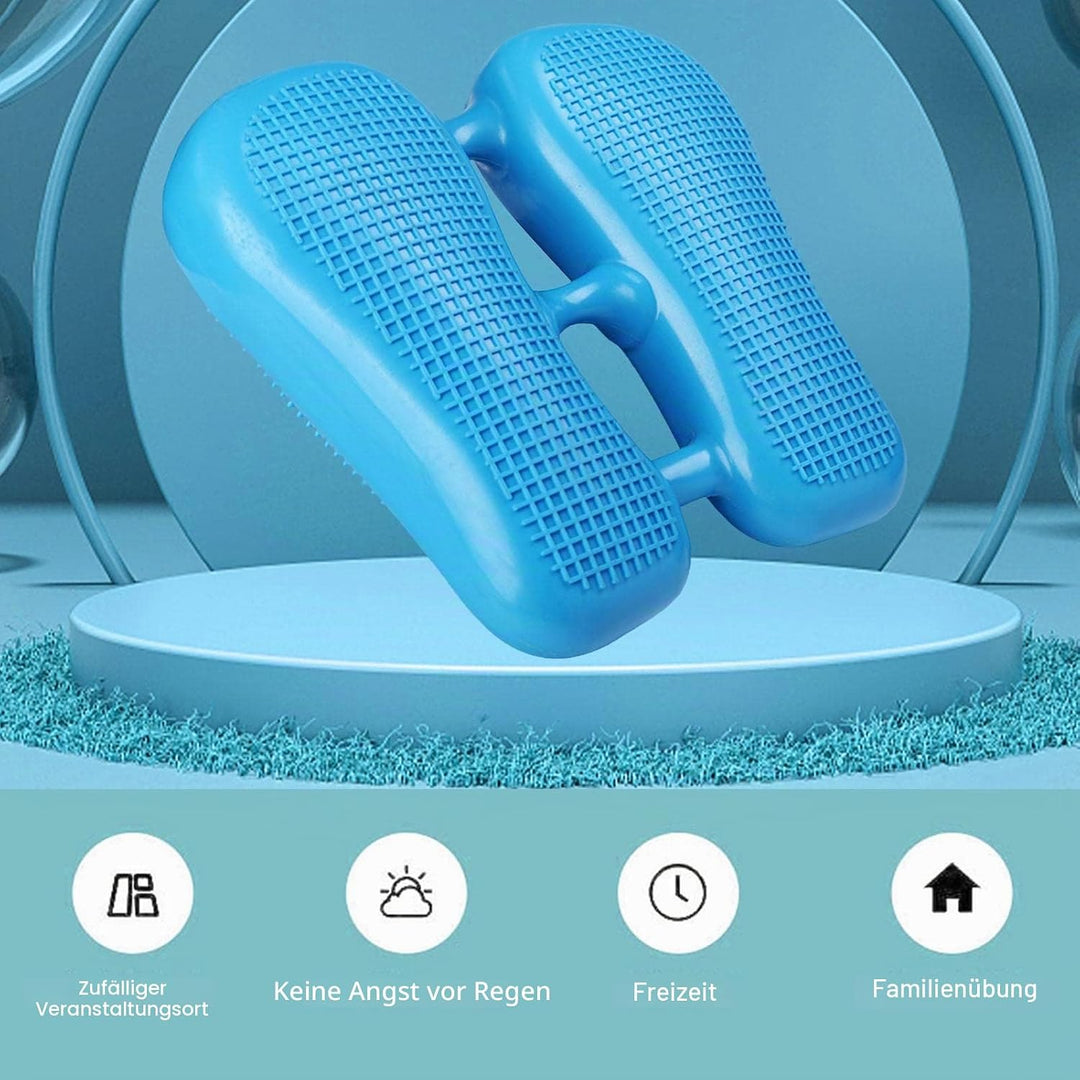 Balance Stepper für Übungen, 4 in 1 aufblasbares Balance Board mit Nadelpumpe, Frauen-Familien-Übung