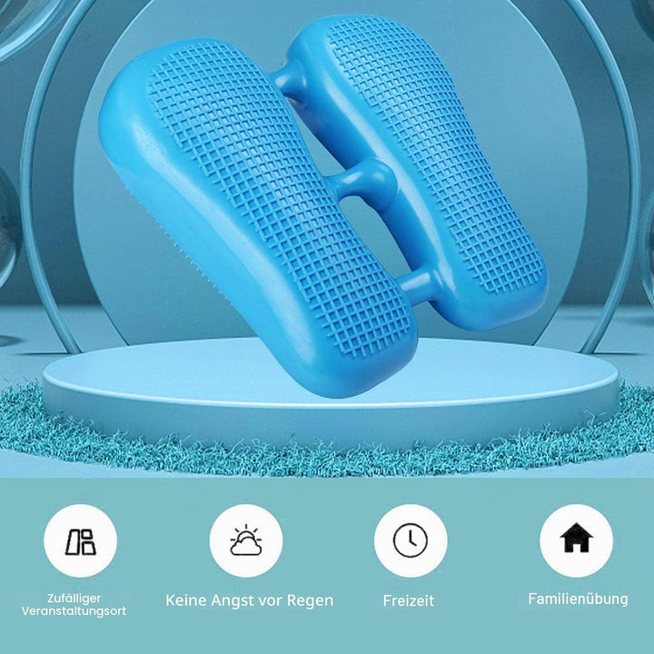 Balance Stepper für Übungen, 4 in 1 aufblasbares Balance Board mit Nadelpumpe, Frauen-Familien-Übung