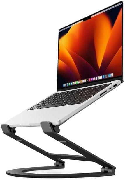 Twelve South Curve Flex | Ergonomischer höhen- und winkelverstellbarer Aluminium-Laptop-/MacBook-Stä