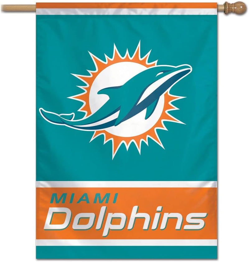 NFL Banner-Flagge 67 x 92 cm Miami Dolphins