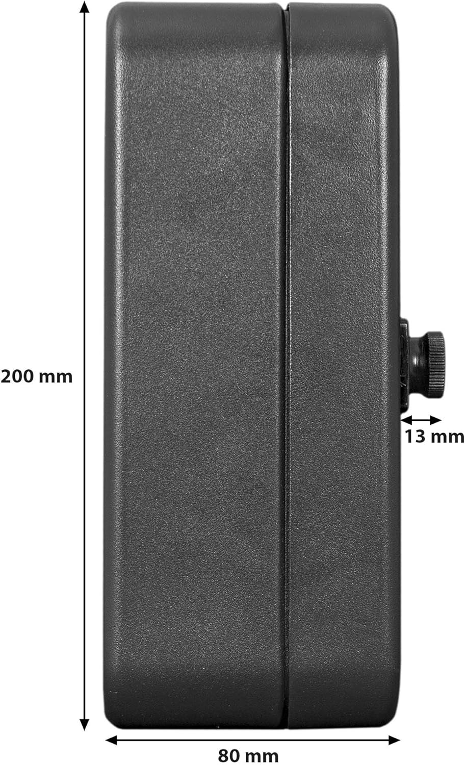 banjado® Burg-Wächter® abschliessbarer Schlüsselkasten mit Motiv Kamille Und Mohn für 20 Schlüssel -