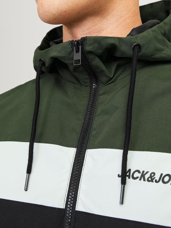 JACK &amp; JONES Male Blousonjacke Blousonjacke | bomber jacket M Forest Night, M Forest Night