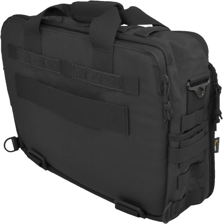 Hazard 4 Unisex-Erwachsene Messenger of Doom M O D Aktentasche, Schwarz