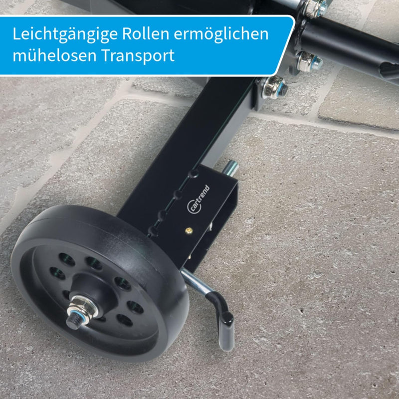 cartrend Felgenbaumwagen, Felgenbaum fahrbar mit Reifenschutzhülle, bis 255 mm Reifenbreite, felgens